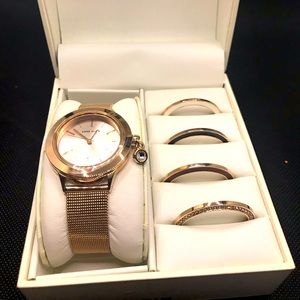 Anne Klein Watch with Interchangeable Face plates